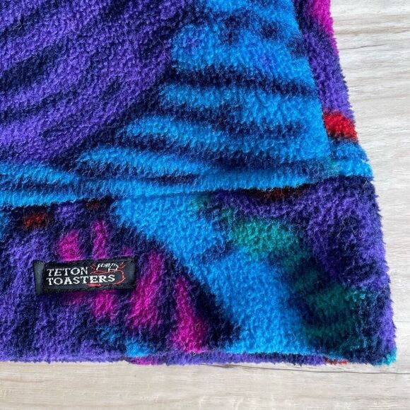 Vintage TETON TOASTERS Kids POLARTEC Long Jester Peaked Winter Cap 42" RARE - Picture 2 of 5